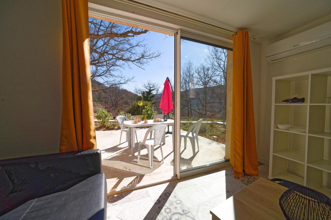 Ferienwohnung Les Quatre Chenes Bauduen Exterior foto