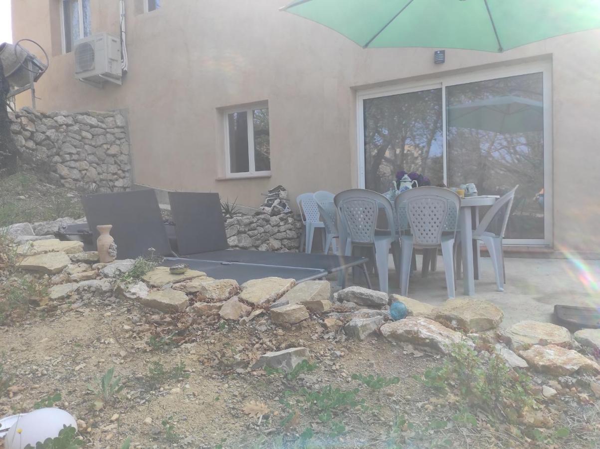 Ferienwohnung Les Quatre Chenes Bauduen Exterior foto
